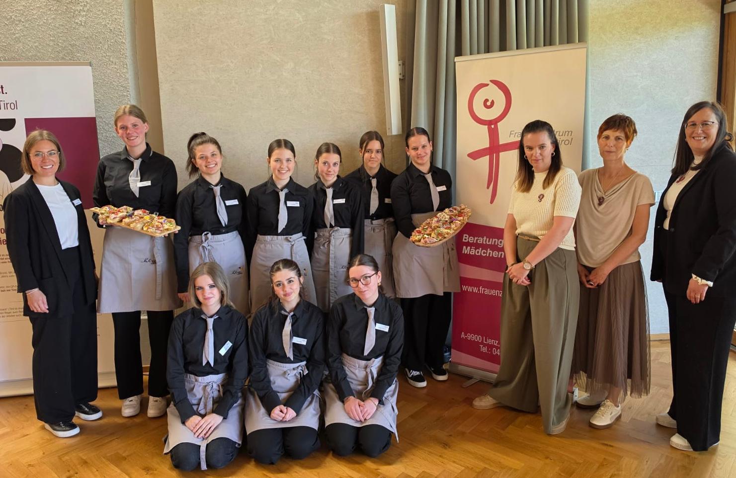Praxiseinsatz Jubiläumsfeier Frauenzentrum Osttirol