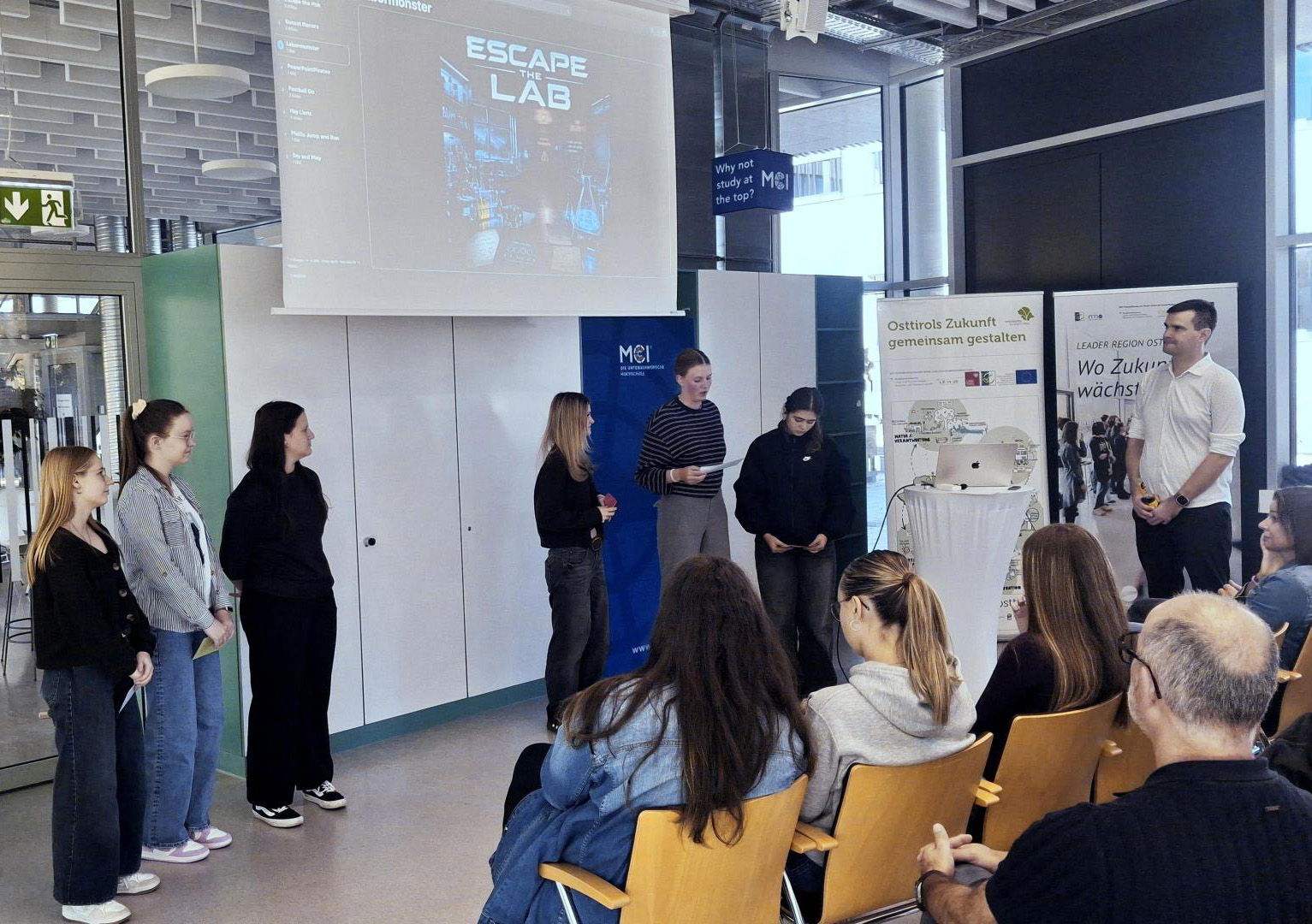 Vortrag über KI am MCI-Campus Lienz